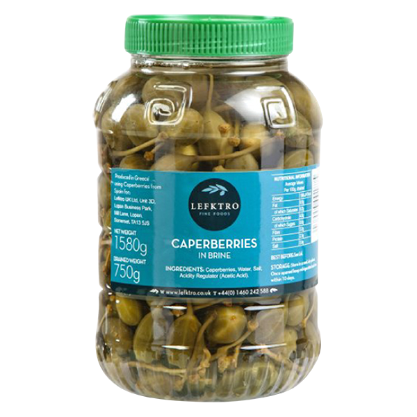 Caperberries 1.58kg (d/w 750g) GRFineFoods
