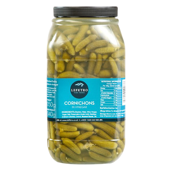 Cornichons / Gherkins 2.05kg (d/w 1.04kg) GRFineFoods