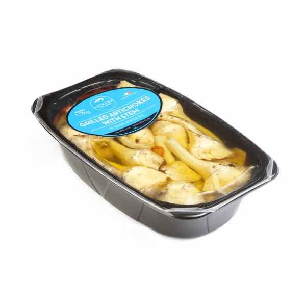 Roman Artichokes with Stem in Oil 2kg GRFineFoods