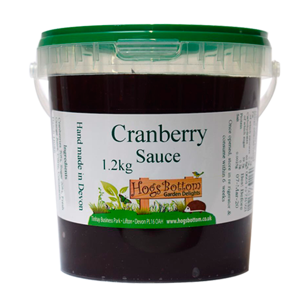 Cranberry Sauce 1.2kg tub GRFineFoods
