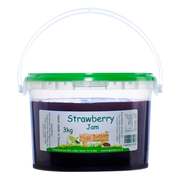 Strawberry Jam 3kg tub GRFineFoods
