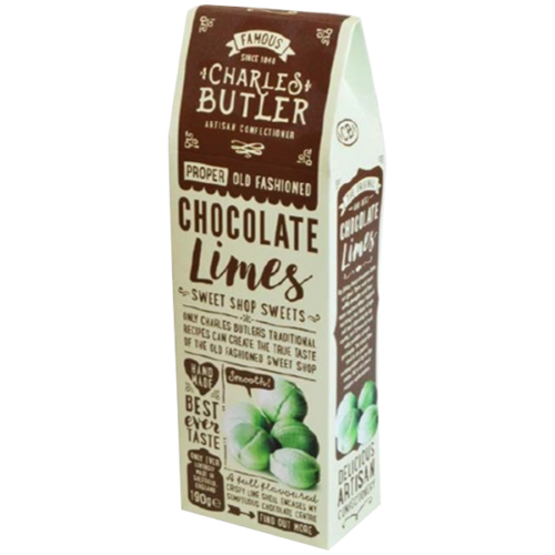 Chocolate Limes 6 x 190g boxes GRFineFoods