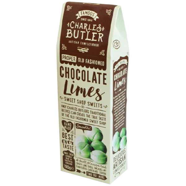 Chocolate Limes 6 x 190g boxes GRFineFoods