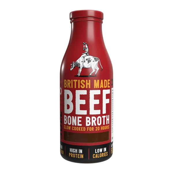 Bullshot Beef Bone Broth 6 x 500ml Bottles GRFineFoods
