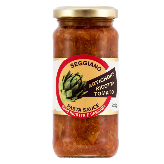 Seggiano Artichoke Ricotta Tomato Pasta Sauce 6x220g