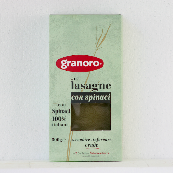 Lasagne Verde (6010V), Granoro MSL, 500g packets
