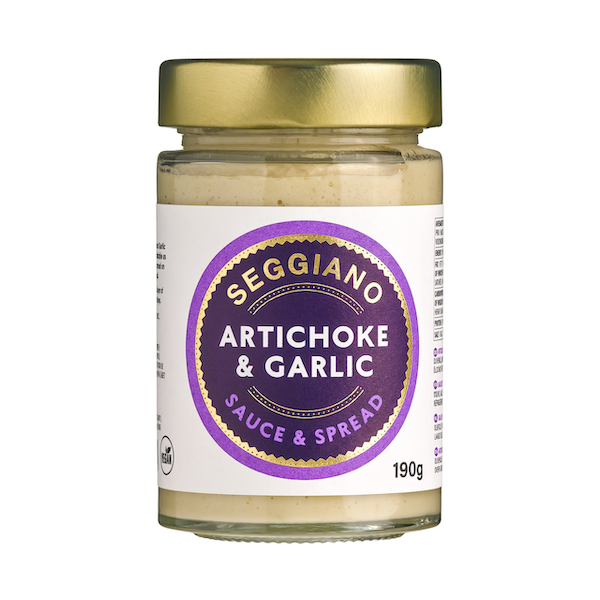 Seggiano Artichoke Garlic Sauce & Spread 6x190g